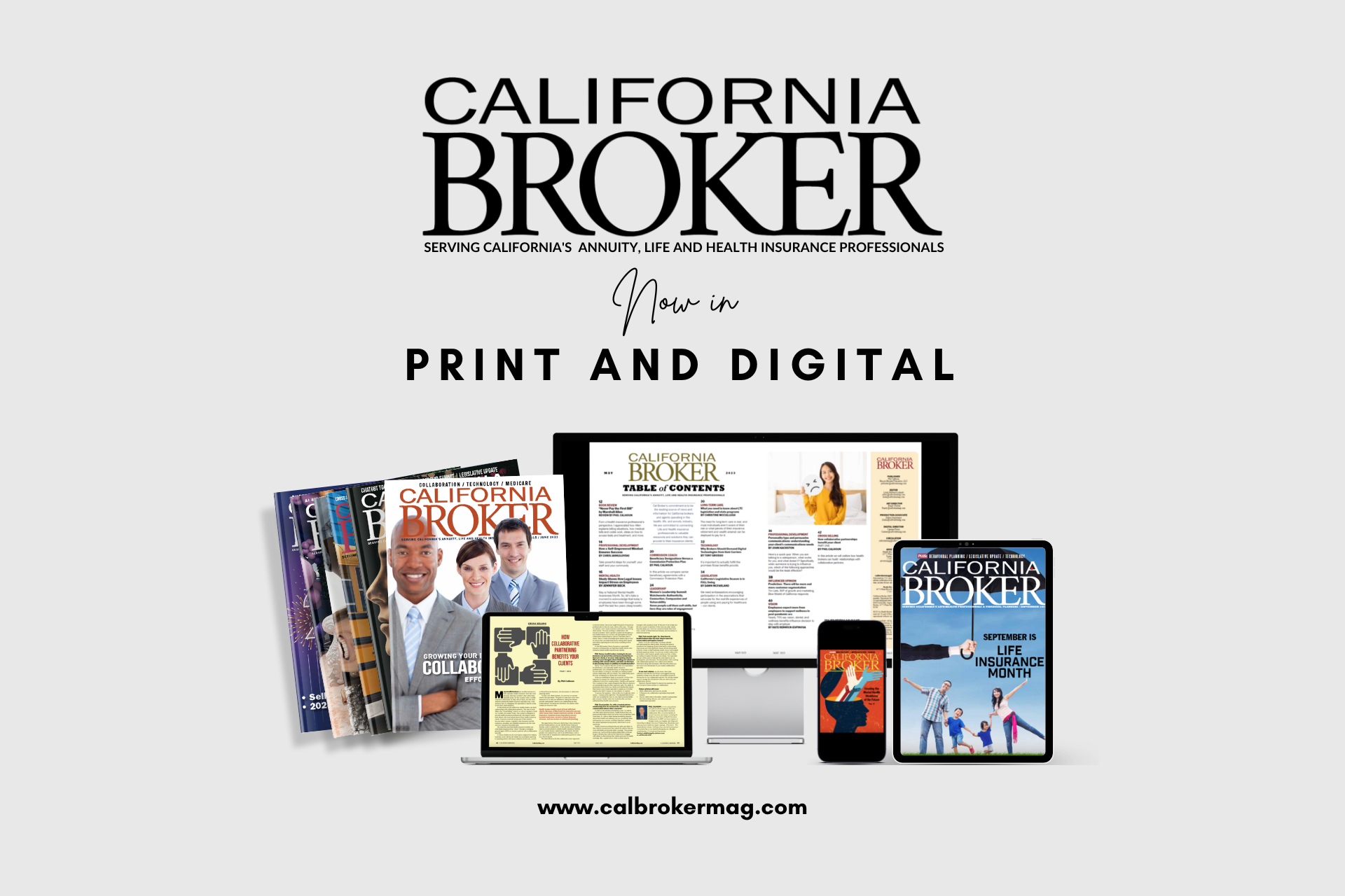 Print Magazine and Digital